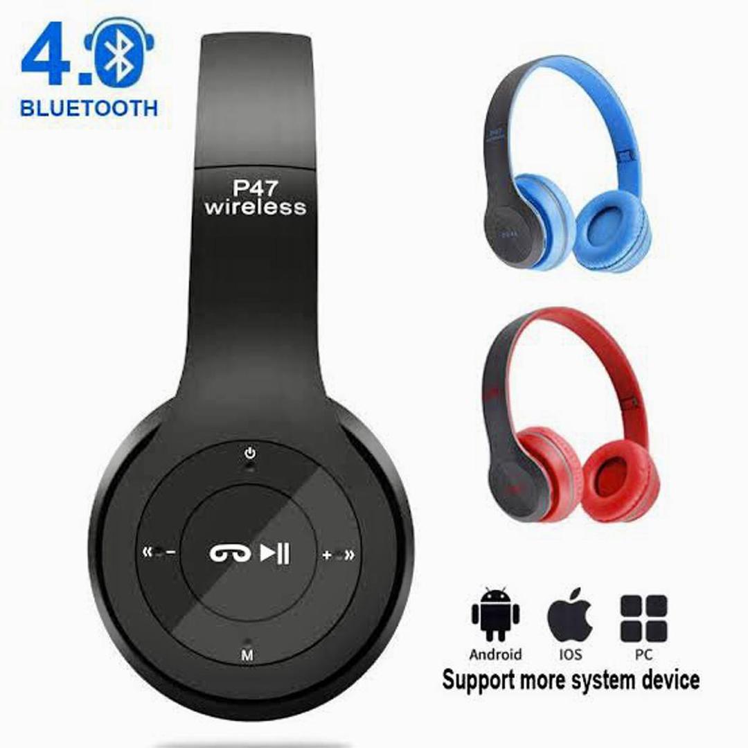 Headphones with clear voice and long lasting battery available in 4 colors