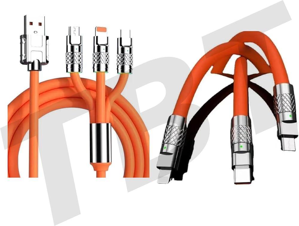 3 in 1 lightning Cable _5000mah Power Bank  Pack in 1