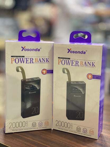 Fast Charging Power bank 20000mah