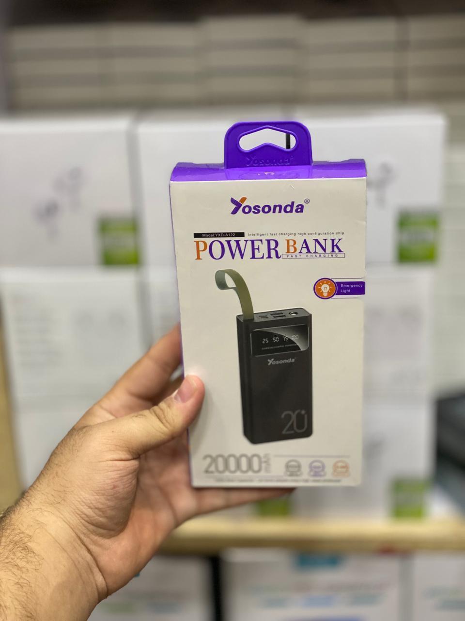 Fast Charging Power bank 20000mah
