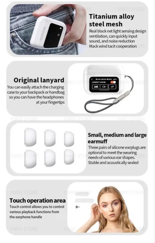 Whit Airpods seamless connectivity and long battery life