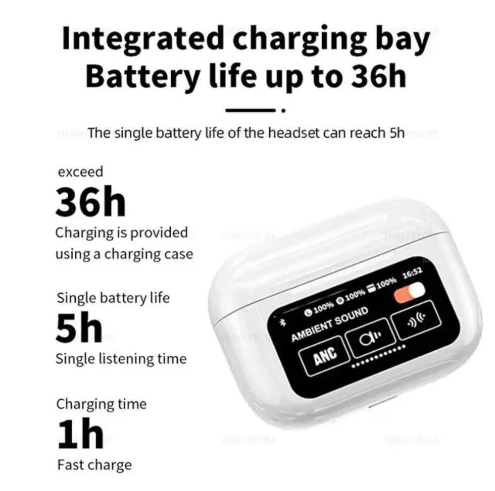 Whit Airpods seamless connectivity and long battery life