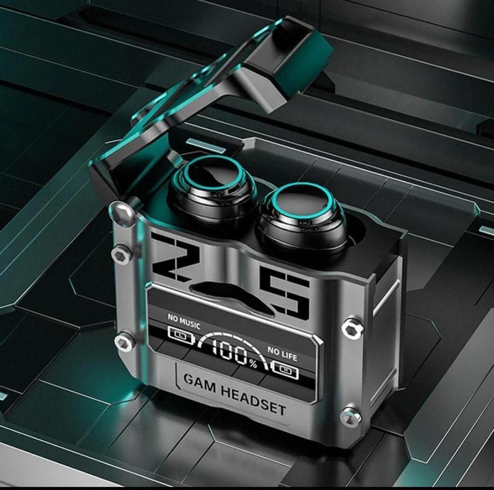 Multi color long lasting battery earbuds