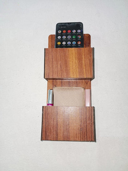 Mobile and Accessories wooden holder