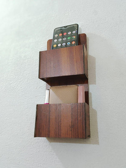Mobile and Accessories wooden holder